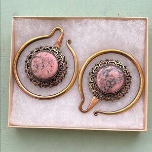 Maya Jewelry Eye Of Lotus Ear Weights